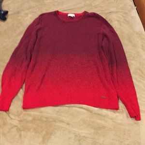 Men’s CK red sweater